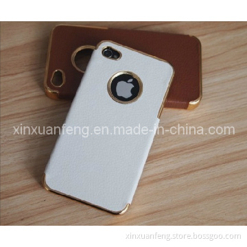 White PU Leather Case for iPhone